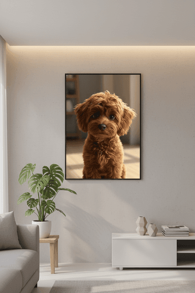 pixar-pet-3d framed